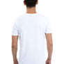 Unisex Essential Slogan White Longline T-Shirt